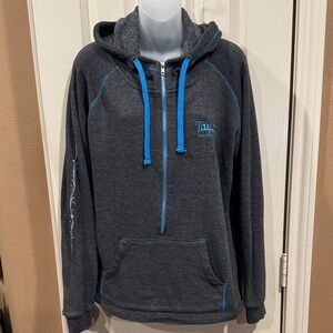 Taylor Guitars 3/4 Zip Fleece Women’s Hoodie Sweatshirt. Sz XL